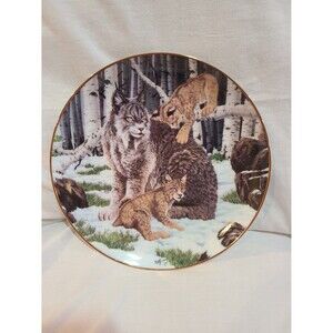 1994 The Fleetwood Collection The Endangered Kingdom Forest Sanctuary Plate